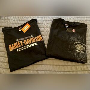 NWT- Harley-Davidson Black Men's T Shirts